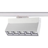 358667 PORT NT21 274 белый Трехфазный трековый светодиодный светильник IP33 LED 4000K 25W 110-265V EOS