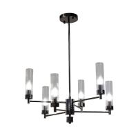 Люстра на штанге AM Group INDIGO SP6 PEARL BLACK