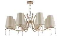 Подвесная люстра Crystal Lux RENATA SP8 GOLD