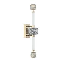5426/28WL L-VISION ODL_EX24 000 золотой/белый/дымчатый/коньячный/металл/стекло/акрил Бра LED 28W 3000K KLIFF