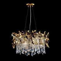 Подвесная люстра Crystal Lux ROMEO SP6 GOLD D600