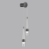 5044/24WL L-VISION ODL24 000 глянц.темн.хром/прозрачный/металл/стекло Бра LED 24W 3000K 2536Лм LUMP