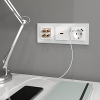 Розетка Werkel W1185001 белый