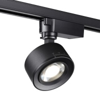 358942 PORT NT22 218 черный Светильник трековый однофазный трехжильный IP20 LED 4000К 15W 220V EDDY