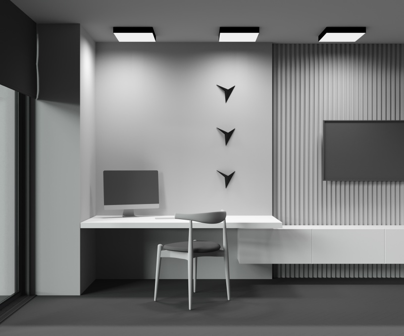 Потолочный светильник Technical C032CL-45W4K-SQ-B
