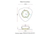 Бра Crystal Lux FRESA AP10W LED D270 WHITE