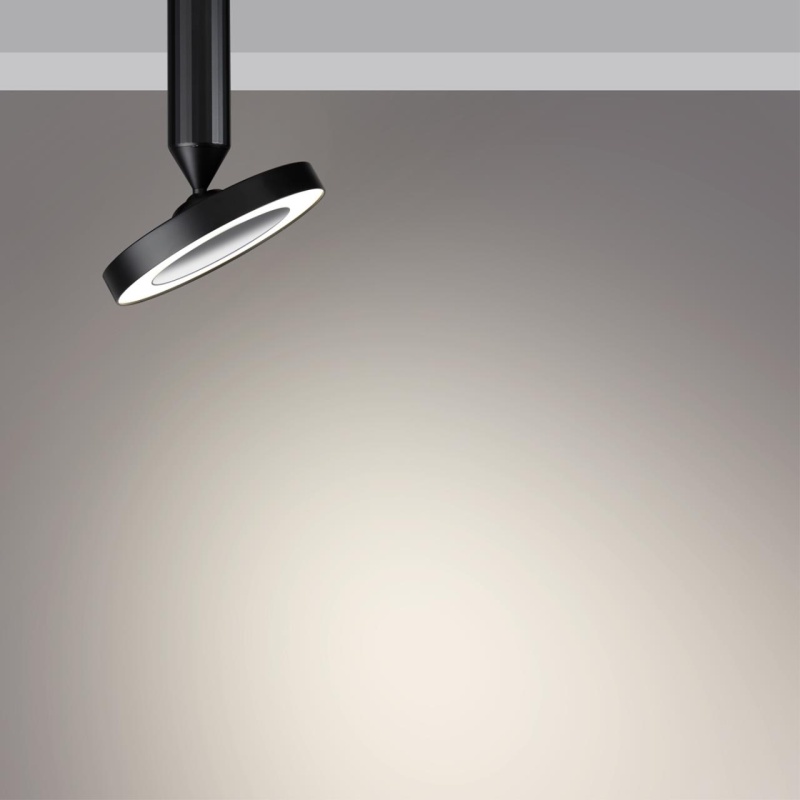 359279 OVER NT23 326 черный Светильник накладной светодиодный IP20 LED 18W 85-265V 1350Лм 3000К MIRROR