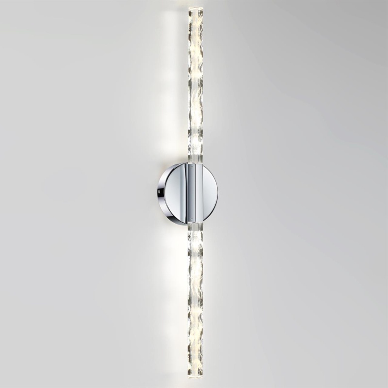 6694/6WL L-VISION ODL25 237 Настенный светильник хром/металл/хрусталь IP20 LED 6W 360Лм 4000K ALETTA