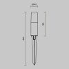 Ландшафтный светильник Outdoor O416FL-L3B3K