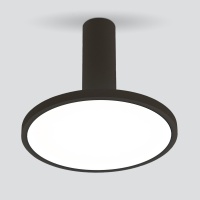 Накладной светильник Elektrostandard DLS029 12W 4200K черный матовый