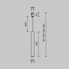 Трековый светильник Technical TR155-1-5W3K-B