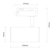 Светильник на шине ST-Luce ST301.506.01