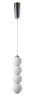 Подвесной светильник Crystal Lux DESI SP4 CHROME/WHITE