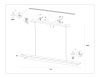 Подвесной светильник Ambrella Light TN71337