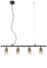 Подвесная люстра Crystal Lux CLT 015C4 L800 BL-GO