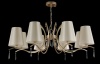 Подвесная люстра Crystal Lux RENATA SP8 GOLD