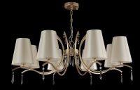 Подвесная люстра Crystal Lux RENATA SP8 GOLD