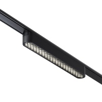359246 SHINO NT23 180 черный Трековый светильник для низковольтного шинопровода IP20 LED 12W 48V 720Лм 3000К SMAL