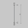Стойка Maytoni Technical TRA159C-IPC1-B