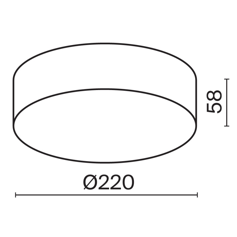 Потолочный светильник Outdoor O431CL-L30B3K