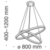 Подвесная люстра Maytoni MOD058PL-L74W4K