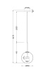 Подвесной светильник Maytoni MOD055PL-L12G3K