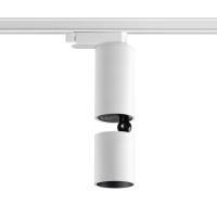 359320 PORT NT24 210 белый Светильник трековый однофазный трехжильный IP20 LED 10W 85-265V 3000K 1100Лм TUBO