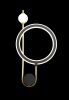 Бра Crystal Lux CORIDA AP25W LED BLACK/GOLD