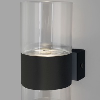 Бра Eurosvet 40021/1 LED чёрный/прозрачный