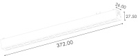 SWG PRO Светильник трековый SLIM, 48В 18W черный 2700-6000К, DL-SLIM-DRBL-18-CCT