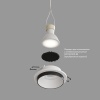 Встраиваемый светильник Denkirs DK2401-BK