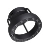 359398 OVER NT24 278 черный Светильник накладной светодиодный IP20 LED 12W вниз/5W вверх 220V 1360Лм 3000K TURN