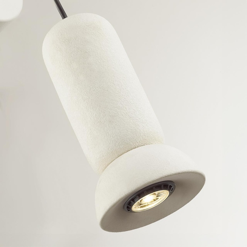 5054/1WE PENDANT ODL24 379 белый/металл/керамика Бра GU10 LED 4W KERAMA