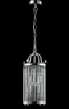 Подвесной светильник Crystal Lux TADEO SP4 D200 CHROME/TRANSPARENTE
