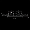Встраиваемый светильник Lightstar Rifle 002544