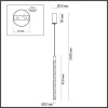 Подвесной светильник Odeon Light 4369/5L