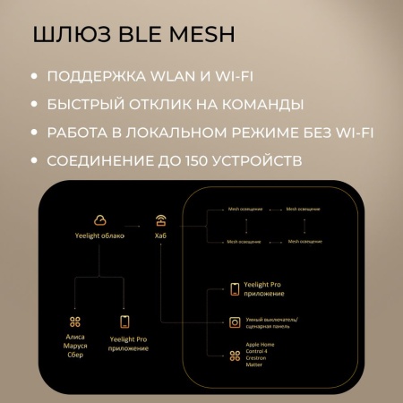 Реле Yeelight Pro, серия S20, 2 канала (N L)