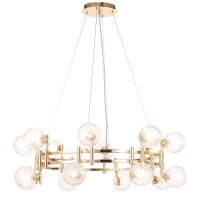 Подвесная люстра Crystal Lux LUXURY SP16 GOLD