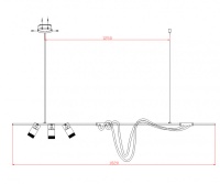 Люстра на штанге Kink Light 08039-180A,19