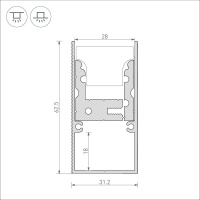 Профиль Arlight 039471