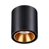 358485 OVER NT20 388 черный/золото Светильник накладной IP20 LED 10W 220V RECTE