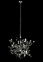 Подвесная люстра Crystal Lux GARDEN SP3 D400 CHROME