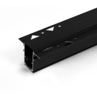 Шинопровод Elektrostandard Slim Magnetic Шинопровод встраиваемый (черный) (1м