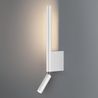 359435 OVER NT24 292 белый Светильник настенный с выключателем IP20 LED 5W+3W 220-240V 3000K 320Лм FERMO