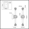 Бра Odeon Light 5426/28WL