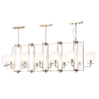 Подвесная люстра Crystal Lux NICOLAS SP12 L1600 GOLD/WHITE