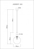 Подвесной светильник ARTE Lamp A3035SP-1GO