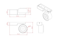 Потолочный светильник Technical C062CL-L12W3K