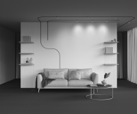 Трековый светильник Technical TR187-1-5W3K-M-BW