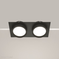 Встраиваемый светильник Technical DL086-02-GX53-SQ-B